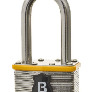 Alternative view of Candado laminado de acero inoxidable de 44 mm - Brinks