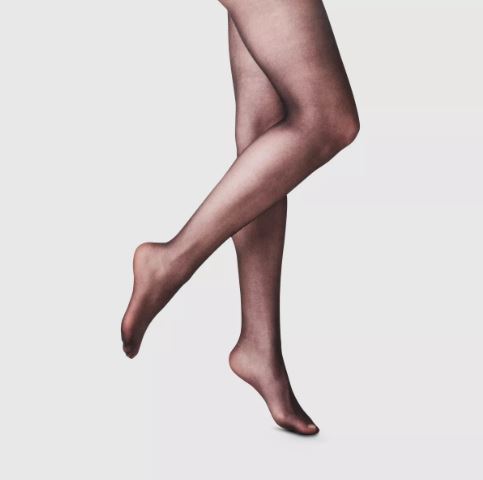 Medias negras transparentes para mujer, Talla S/M - Marca A New Day
