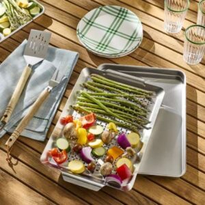 Alternative view of Juego de 2 piezas: espátula y tenedor para parrilla - Marca Hearth & Hand