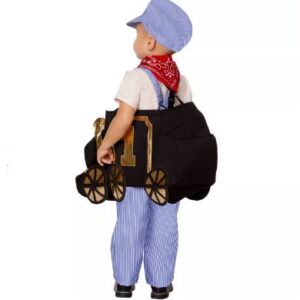 Alternative view of Disfraz de conductor y tren para niños pequeños, one size - Marca Spirit