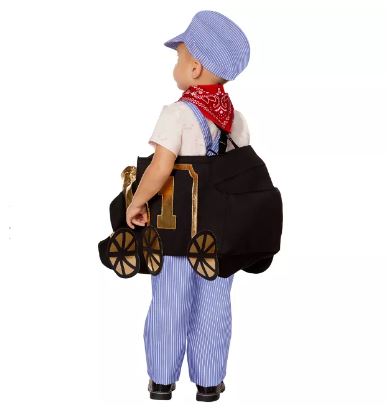 Disfraz de conductor y tren para niños pequeños, one size - Marca Spirit - Imagen 2