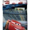 Colcha reversible con funda para almohada Twin/Full con diseño del Rayo McQueen -Disney
