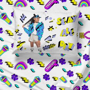 Alternative view of Juego de colcha de 7 piezas tamaño Full con diseño de Nickelodeon