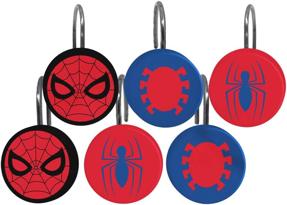 Juego de baño de 13 piezas con diseño de El sorprendente Hombre Araña -Jay Franco - Imagen 3