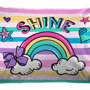 Alternative view of Juego de sabanas de 4 piezas tamaño Twin con diseño de Jojo Siwa  -Jay Franco