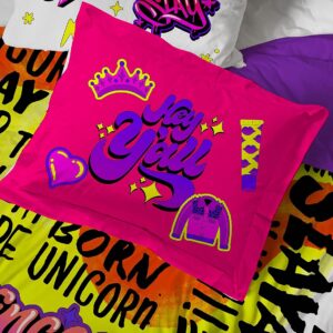 Alternative view of Juego de colcha de 5 piezas tamaño Twin con diseño de Nickelodeon -Jay Franco