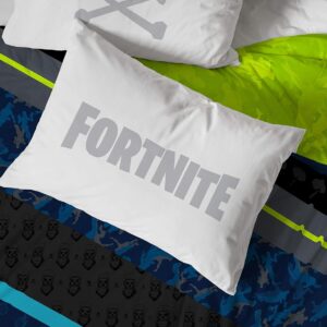 Alternative view of Juego de colcha de 5 piezas tamaño Queen con diseño de Fornite -Jay Franco