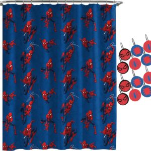 Juego de baño de 13 piezas con diseño de El sorprendente Hombre Araña -Jay Franco