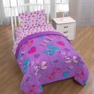 Alternative view of Juego de colcha de 4 piezas tamaño Twin con diseño de JoJo Siwa Dream Believe  -Jay Franco