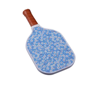 Alternative view of Pala de Pickleball de 13mm doble cara, color blanco y floral -Sakar