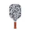 Pala de Pickleball de 13mm doble cara, color black floral -Sakar