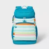 Hielera tipo mochila portátil para 20 latas de 7,5 qt con diseño de lineas -Sun Squad