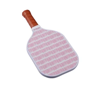 Alternative view of Pala de Pickleball de 13mm doble cara, color limón y rosa -Sakar