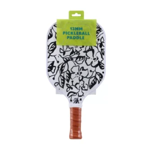 Alternative view of Pala de Pickleball de 13mm doble cara, color black floral -Sakar