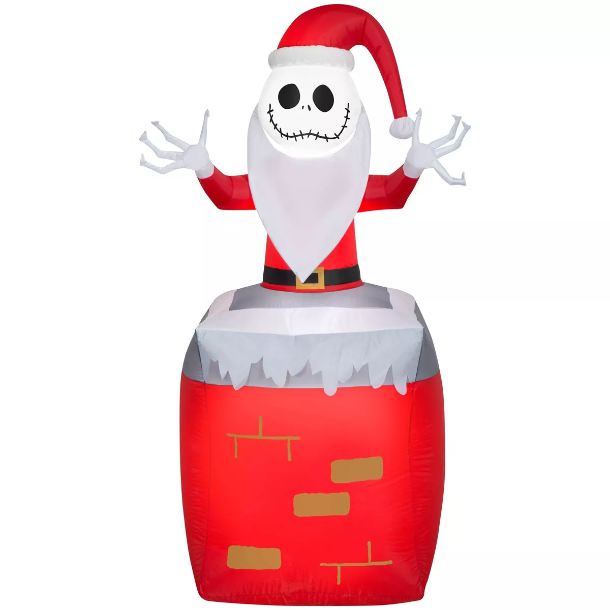 Inflable navideño de Jack Skellington 5.5 ft marca Disney