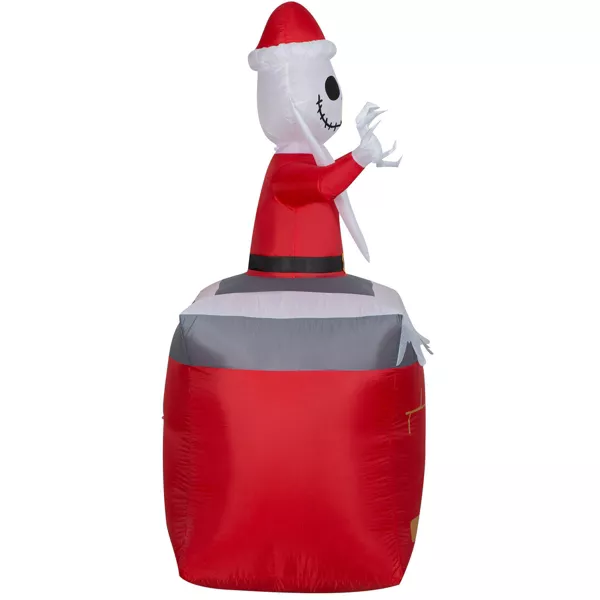 Inflable navideño de Jack Skellington 5.5 ft marca Disney - Imagen 3