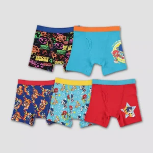 Paquete de 5 calzoncillos Sonic el erizo talla 6 para niños
