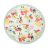 Tapete de juego redondo con diseño floral, rosa/verde claro - Cloud Island