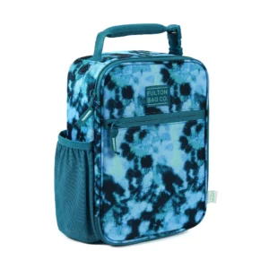 Alternative view of Bolsa tipo lonchera vertical color azul electrico -Fulton Bag Co