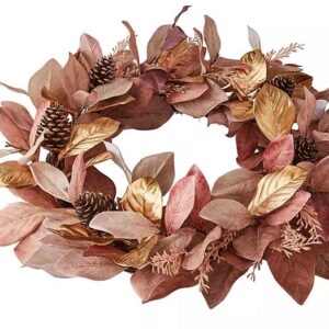 Alternative view of Corona de cosecha de 30", magnolia dorada -Member's Mark