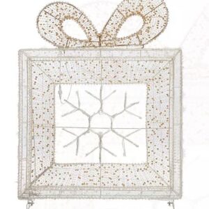 Alternative view of Decoración navideña en diseño de regalo preiluminado de 40" -Member's Mark