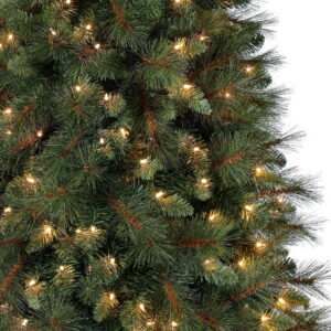 Alternative view of Árbol de navidad Scottsdale 7 pies, luces LED cálidas -Holiday Time