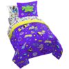 Juego de colcha de 7 piezas tamaño Full con diseño de Nickelodeon