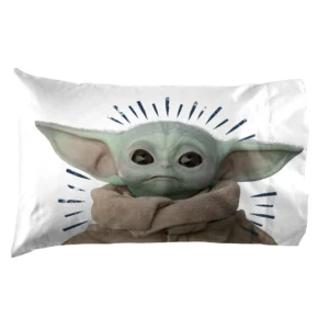 Alternative view of Juego de sábanas de 4 piezas de Baby Yoda tamaño FULL - Star Wars