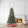 Árbol de navidad Liberty Cashmere de 7,5 pies con 300 luces LED multicolor y 1059 ramas -Holiday Time
