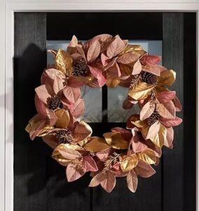 Corona de cosecha de 30", magnolia dorada -Member's Mark