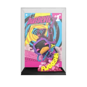 Alternative view of Marvel Dareddevil Cover Figura Exclusiva de Bobblehead de Vinilo Que Brilla en la Oscuridad -Funko Pop!