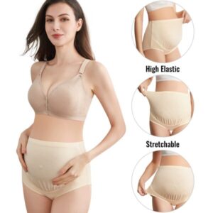 Alternative view of Paquete de 5 calzones de maternidad para dama talla M - MamaCotton