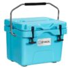 Hielera portátil para alimentos y bebidas de 16qt, color azul  -Costway