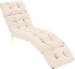 Cojín para silla de patio 72 x 22 in marca Generic