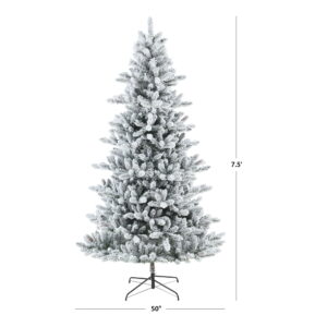 Alternative view of Arbol de navidad preiluminado de 7,5 Pies con 400 Luces LED Blancas -  My Texas House