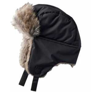 Gorro de piel sintética para frio para niños - Marca Land´s end
