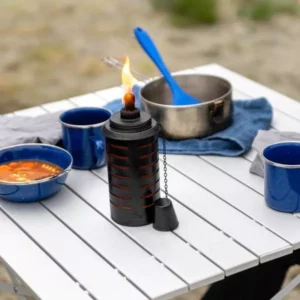 Alternative view of Par de antorchas de metal para exterior marca TIKI