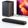 Barra de sonido 200 vatios 2 .1 color negro -TCL