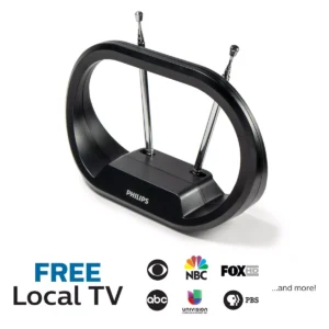 Antena Moderna para televisión HD marca Philips