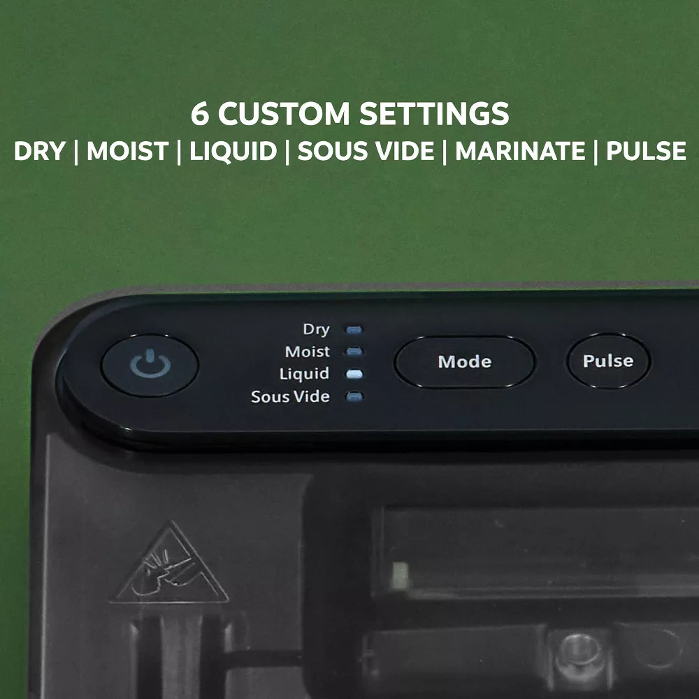 Selladora al vacío todo en uno con bolsas y rollo, color negro -FoodSaver Elite - Imagen 4