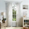 Par de paneles de cortinas 37 "x84", Semi Transparente -Martha Stewart