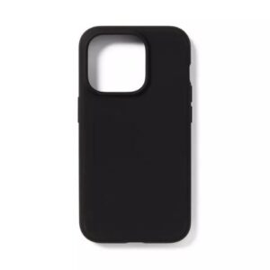 Funda para iPhone 15 Pro, color negra - Marca Dealworthy