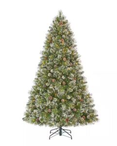 Árbol de Navidad Amelia de 7,5 pies  con 600 microluces y 1504 ramas -Home Accents