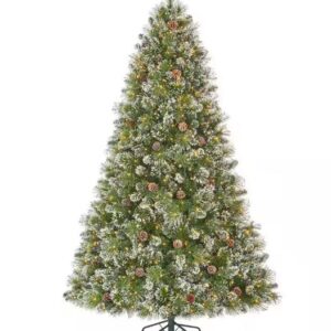 Árbol de Navidad Amelia de 7,5 pies  con 600 microluces y 1504 ramas -Home Accents