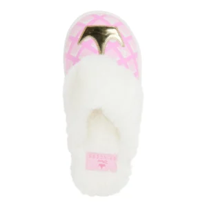 Pantuflas para dama color rosa talla 8 marca Ground Up Store