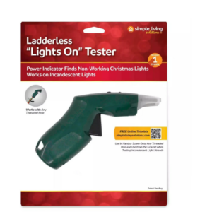 Comprobador de Luces Navideñas 2 en 1"Lights On" - Simple Living