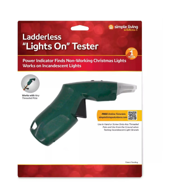 Comprobador de Luces Navideñas 2 en 1"Lights On" - Simple Living