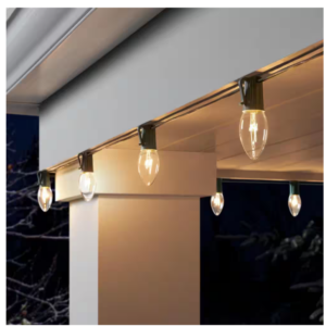 Alternative view of Serie de luces incandescentes de 24 ft y 25 bombillas Luz Clara - Home Accents Holiday