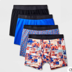Paquete de 4 boxers para hombre Talla XS -  Original Use