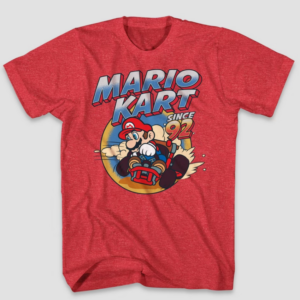 Camiseta de manga corta para hombre XL de Mario Kart de Nintendo